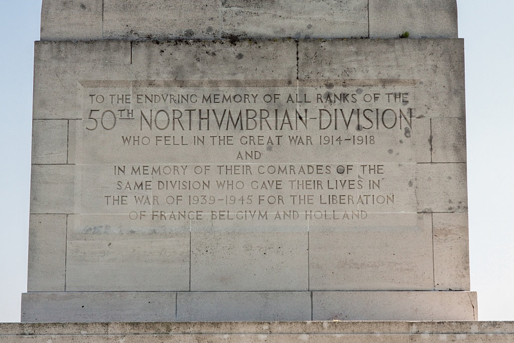 50TH (NORTHUMBRIAN) DIVISION MEMORIAL
