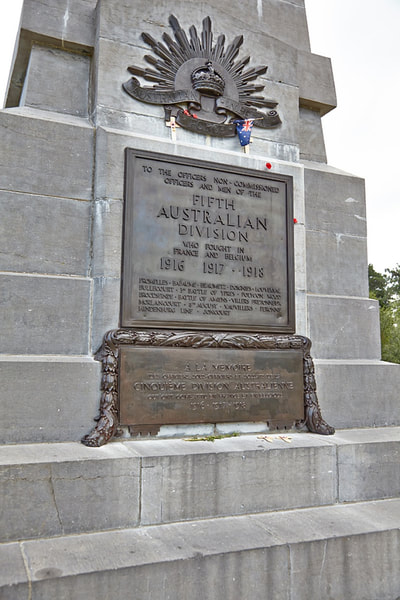 The 5th Australian Division Memorial 