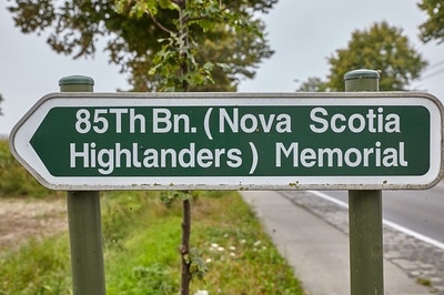 The 85th Battalion (Nova Scotia Highlanders) Memorial