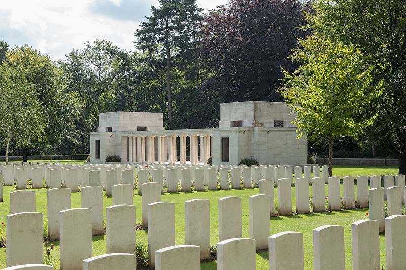 Buttes New British Cemetery, New Zealand Memorial Polygon Wood
