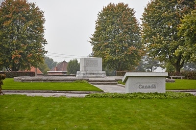 The Canadian Memorial at Passendale