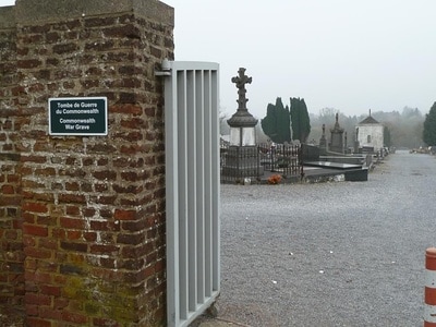 COURCELLES COMMUNAL CEMETERY