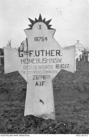 Ypres Reservoir Cemetery - Frank Uther