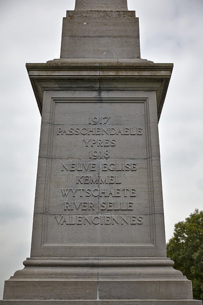 Essex Farm Cemetery 49th Division Memorial