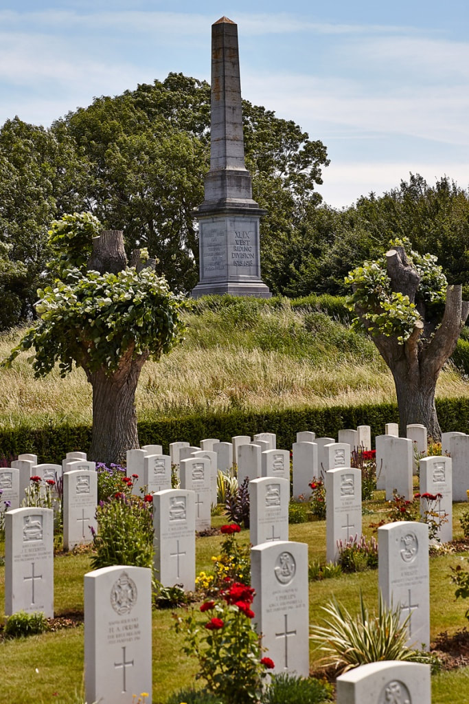 Essex Farm Cemetery 49th Division Memorial