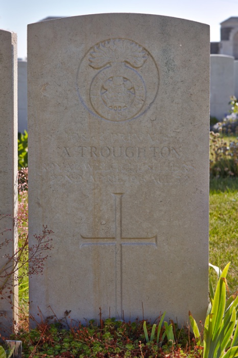 Estaires Communal Cemetery & Extension Shot at Dawn Troughton
