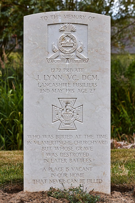 Grootebeek British Cemetery Lynn VC