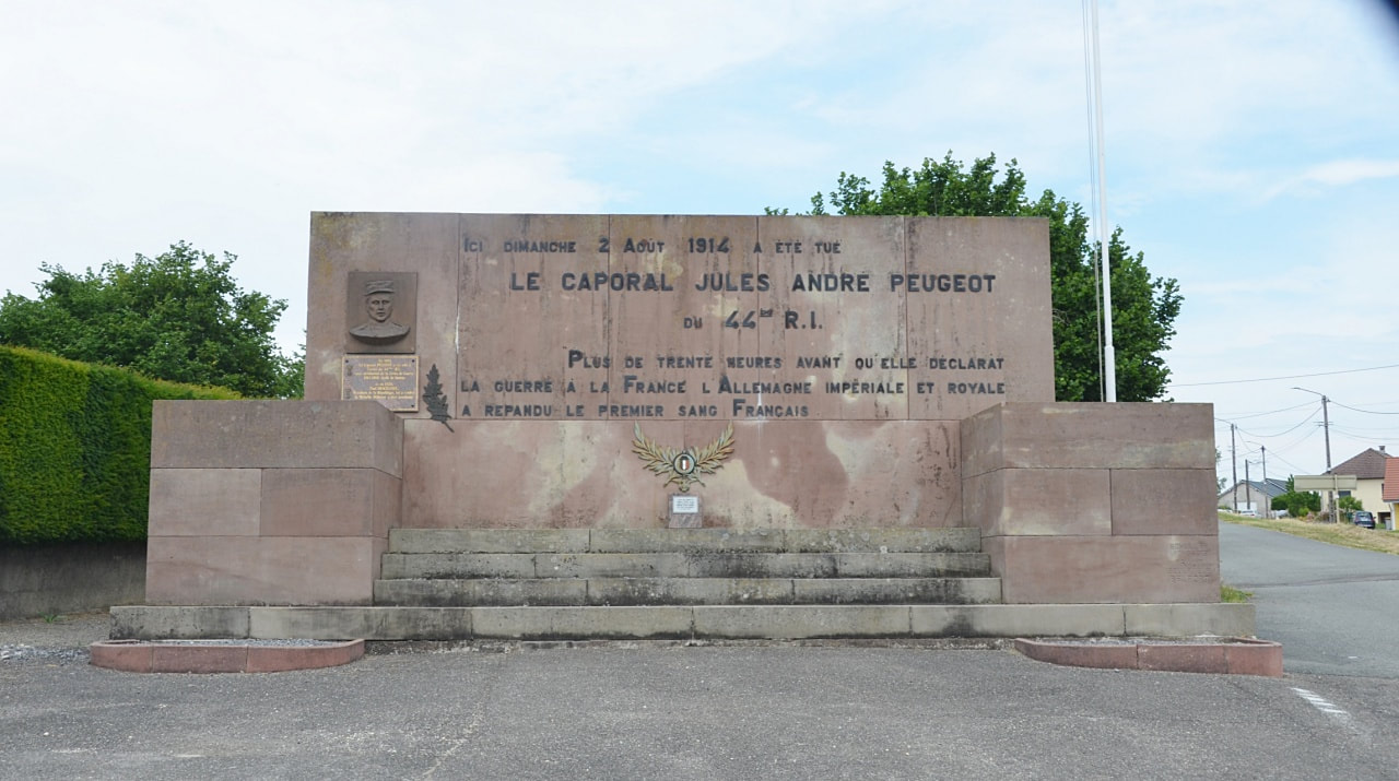 Jules Peugeot Memorial, Joncherey