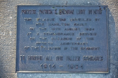 Princess Patricia's Light Infantry Memorial