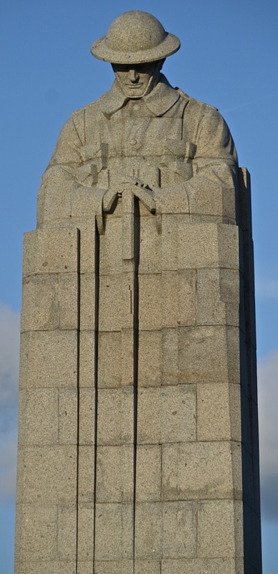 The Canadian Memorial (Brooding Soldier)