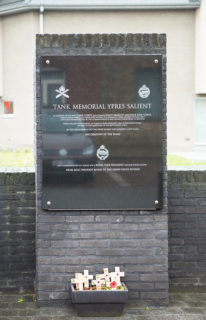 Tank Memorial, Poelkapelle