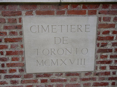 Toronto Cemetery, Démuin