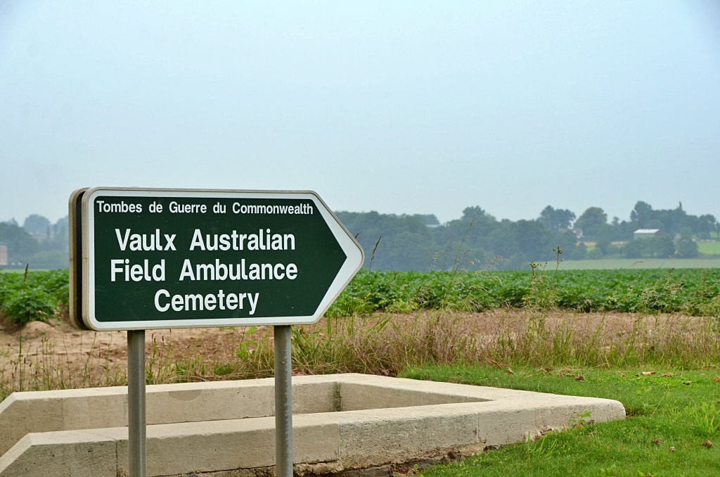 VAULX AUSTRALIAN FIELD AMBULANCE CEMETERY