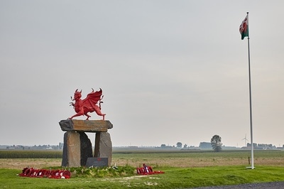 Welsh Memorial Park, Langemark, Ypres